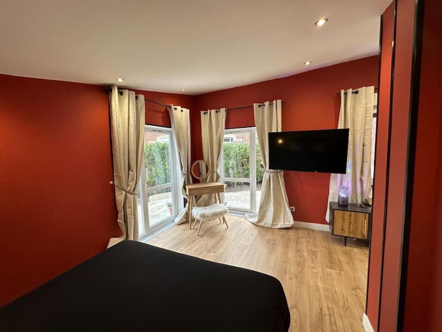Loft O'Chalet - 10 Min Gare - Parking Prive Amiens Bagian luar foto